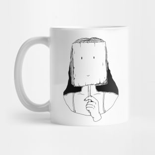 Paper Mask Mug